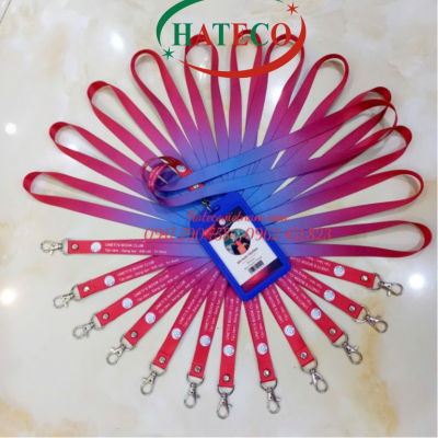 IN DÂY ĐEO THẺ theo yêu cầu, GIÁ TẠI XƯỞNG (In chuyển nhiệt, in lưới...)