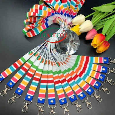 IN DÂY ĐEO THẺ theo yêu cầu, GIÁ TẠI XƯỞNG (In chuyển nhiệt, in lưới...)