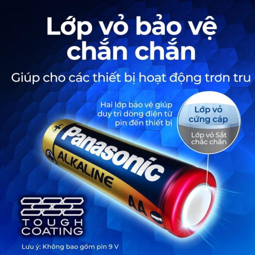 Pin AA Panasonic Alkaline LR6T-2B