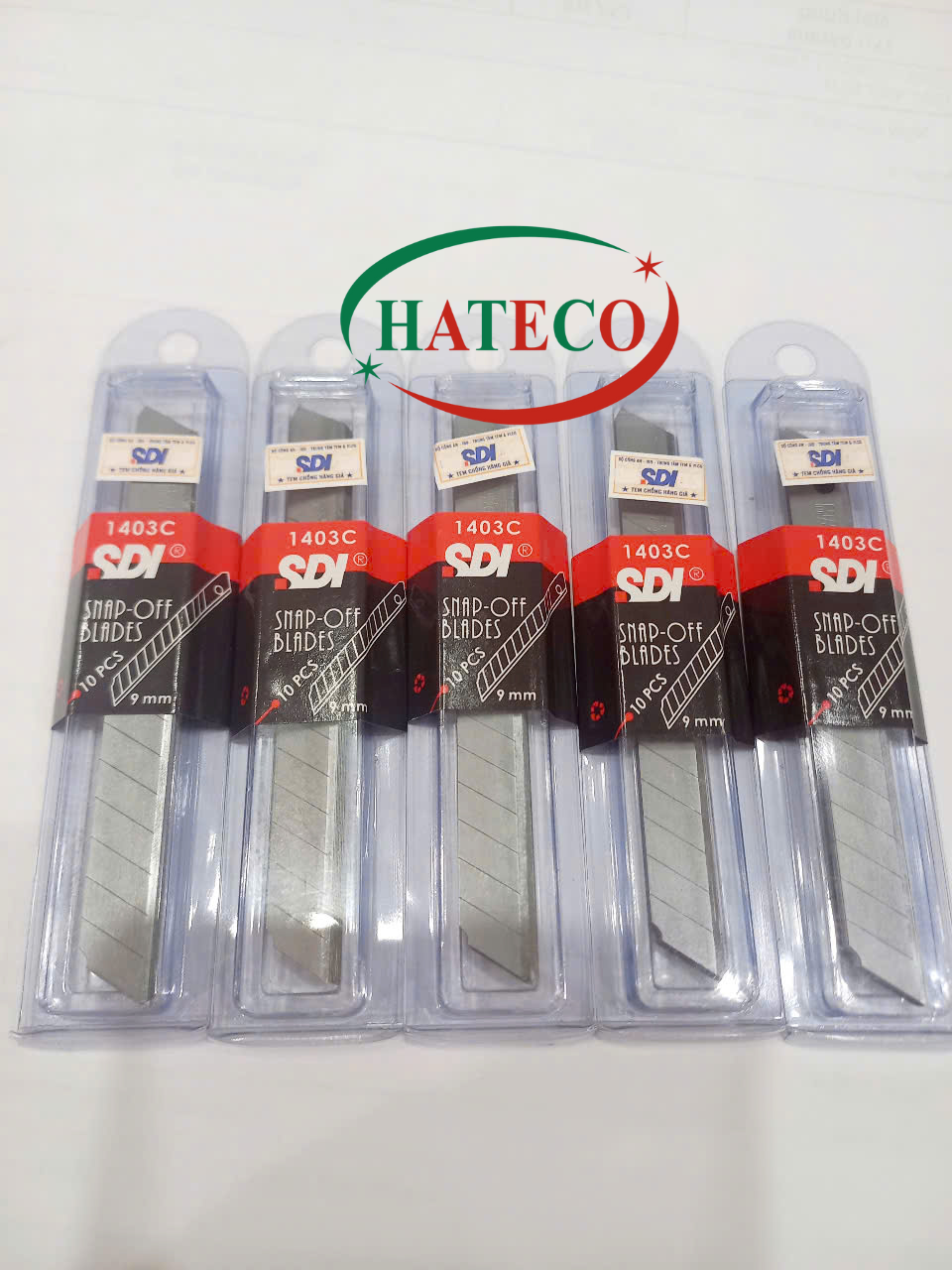 Lưỡi dao SDI nhỏ No.1403C Cutter Blades - Lưỡi Dao Đẩy SDI 1403C (HÀNG CHÍNH HÃNG)