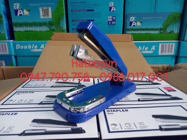 DẬP GHIM XOAY CHIỀU DELI - 414 HÀNG CHÍNH HÃNG