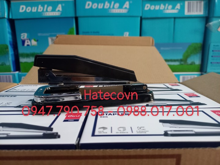 DẬP GHIM XOAY CHIỀU DELI - 414 HÀNG CHÍNH HÃNG