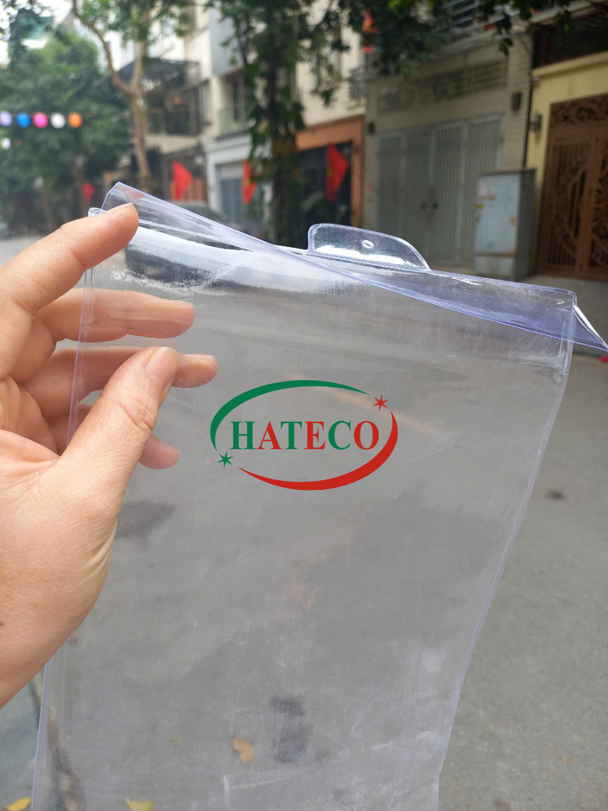 Túi nhựa dẻo PVC có móc treo khổ A4/A5/A6 - Túi nhựa trong suốt