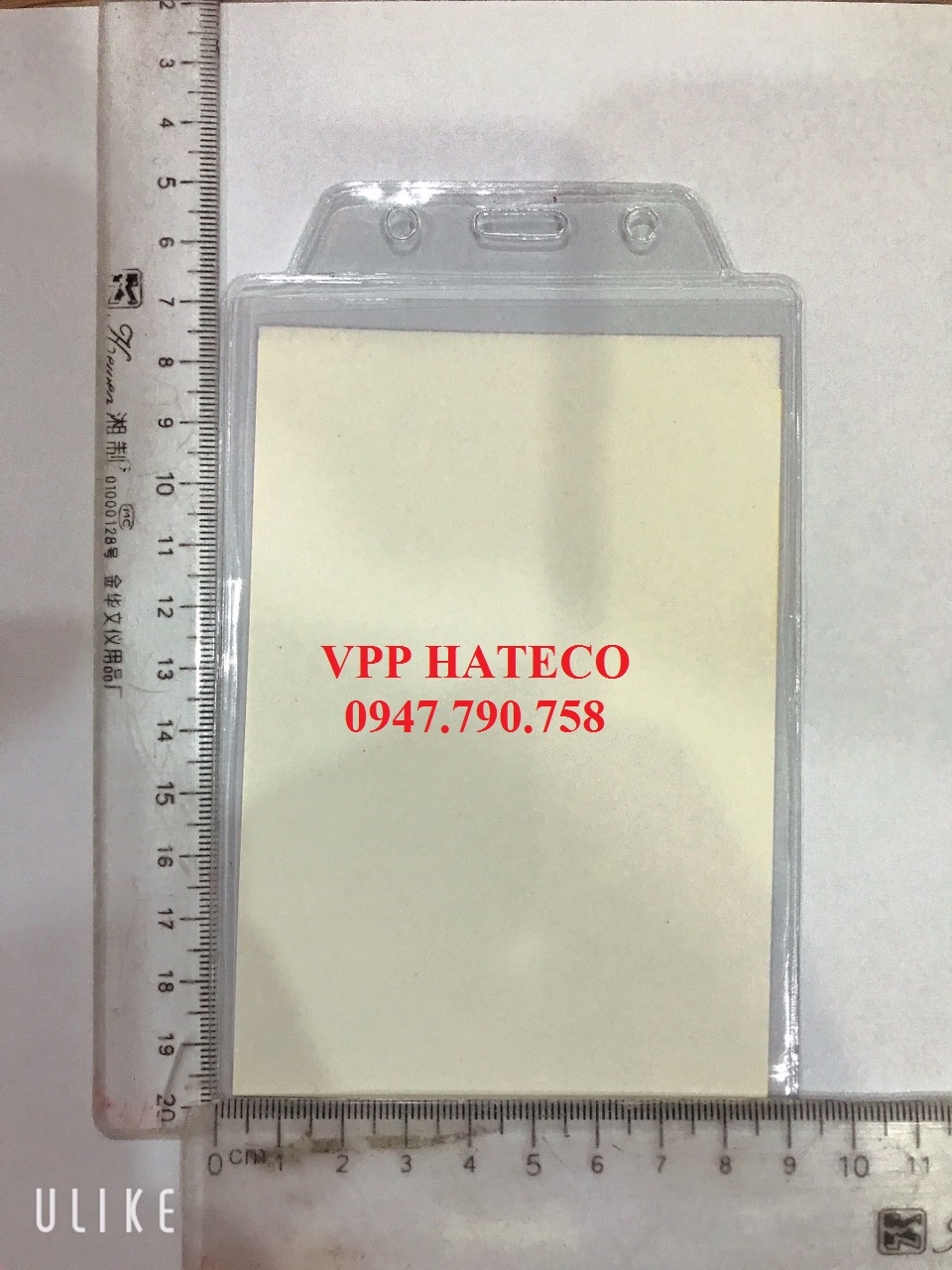 BAO THẺ TÊN 504, DỌC, KT 94*150mm (LOẠI 1) - Thẻ đeo nhân viên, học sinh, nhà báo