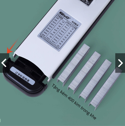 DẬP GHIM TRỢ LỰC KW-TriO 050LX 240 TỜ ( NEW) HÀNG CHÍNH HÃNG BẤ 100 150 200 TỜ
