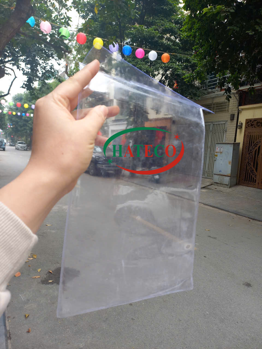 Túi nhựa dẻo PVC có móc treo khổ A4/A5/A6 - Túi nhựa trong suốt