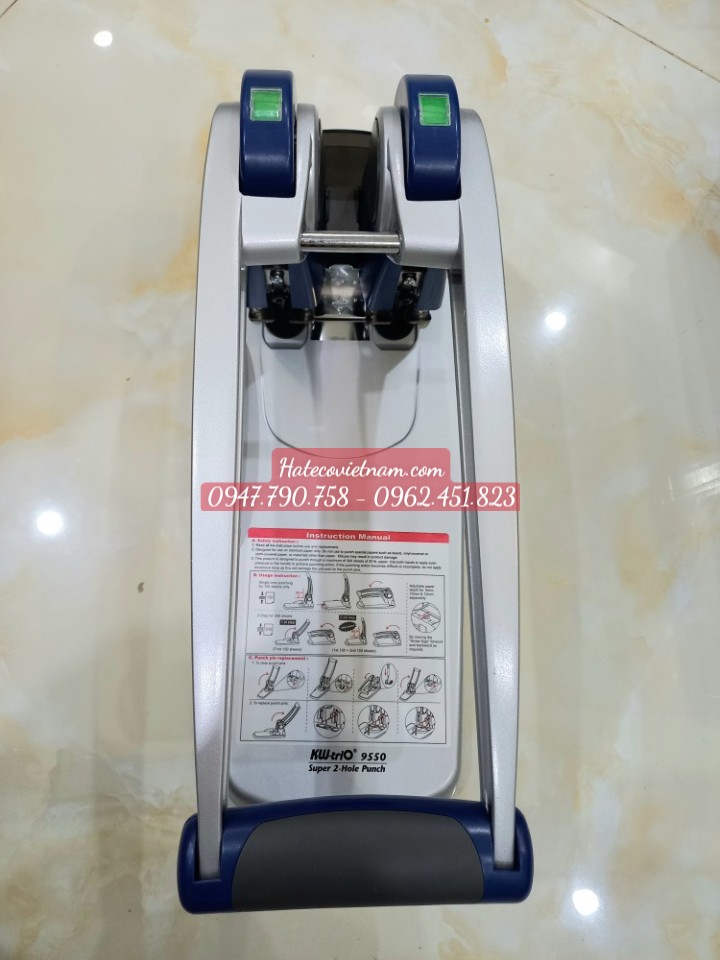 ĐỤC LỖ KW-TRIO 9550 - BẤM 2 LỖ SIÊU TRỢ LỰC KW-TRIO 9550 HÀNG CHÍNH HÃNG