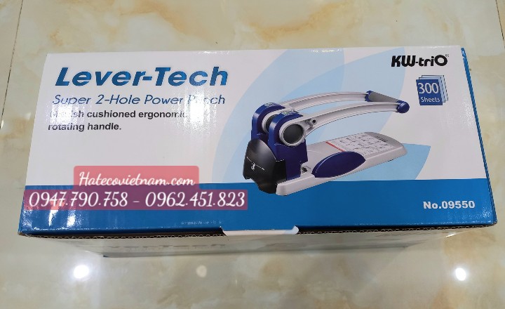 ĐỤC LỖ KW-TRIO 9550 - BẤM 2 LỖ SIÊU TRỢ LỰC KW-TRIO 9550 HÀNG CHÍNH HÃNG