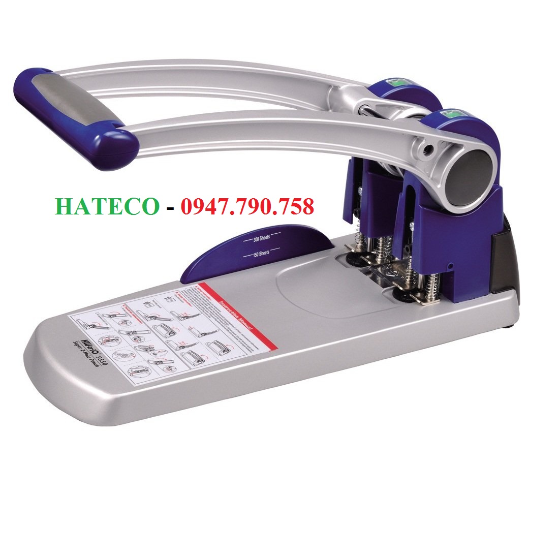 ĐỤC LỖ KW-TRIO 9550 - BẤM 2 LỖ SIÊU TRỢ LỰC KW-TRIO 9550 HÀNG CHÍNH HÃNG
