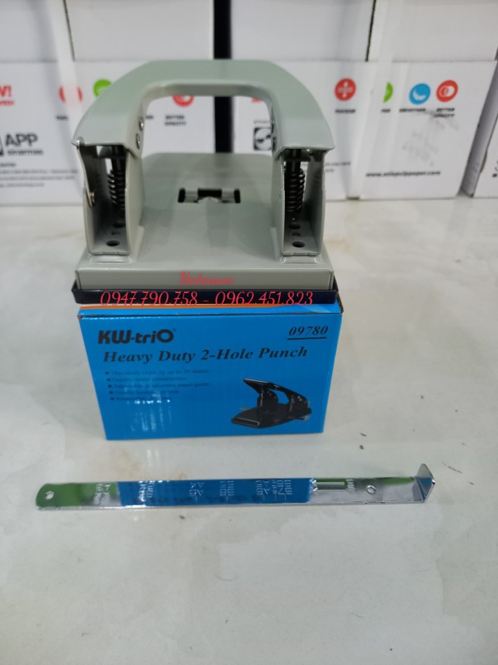 ĐỤC LỖ KW-TRIO 978 (30 TỜ) CHÍNH HÃNG - DẬP LỖ 09780