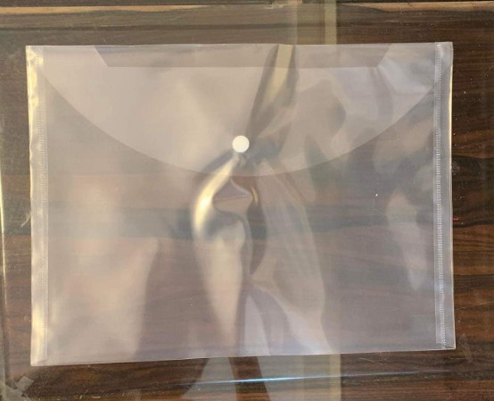 Túi Clearbag khổ A4 TRẮNG TRƠN CHƯA IN ( Túi myclear, túi khuy, túi cúc, bìa nút) - DÙNG IN QUẢNG CÁO THƯƠNG HIỆU