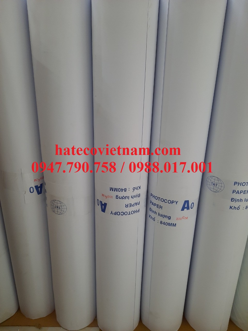 GIẤY CUỘN A1 ĐỊNH LƯỢNG 100GSM NẶNG 5.2KG/CUỘN