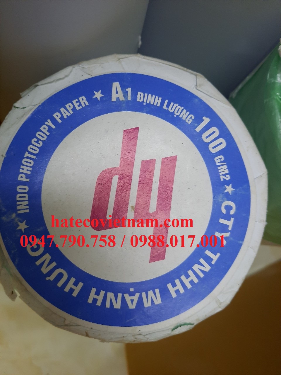 GIẤY CUỘN A1 ĐỊNH LƯỢNG 100GSM NẶNG 5.2KG/CUỘN