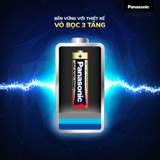 Pin AA Panasonic Alkaline LR6T-2B