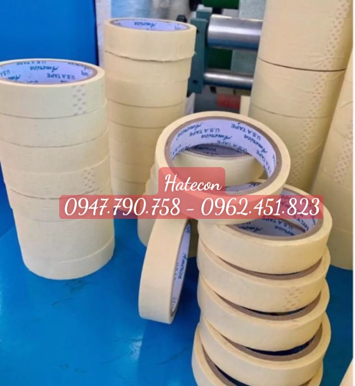 BĂNG DÍNH GIẤY CUỘN DÀY CỤ ĐỂ VIẾT ĐÁNH DẤU NHIỀU KÍCH CỠ SIÊU DÍNH (BẢN 2CM - 5CM)