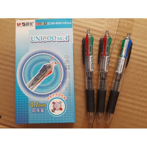 BÚT BI 4 MÀU UNICOO BP8030