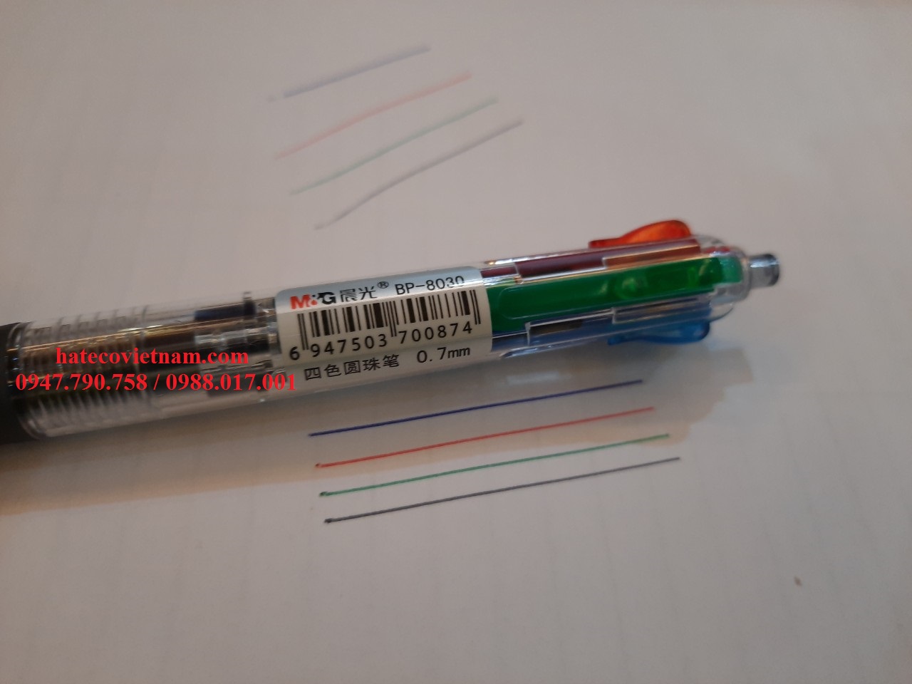 BÚT BI 4 MÀU UNICOO BP8030