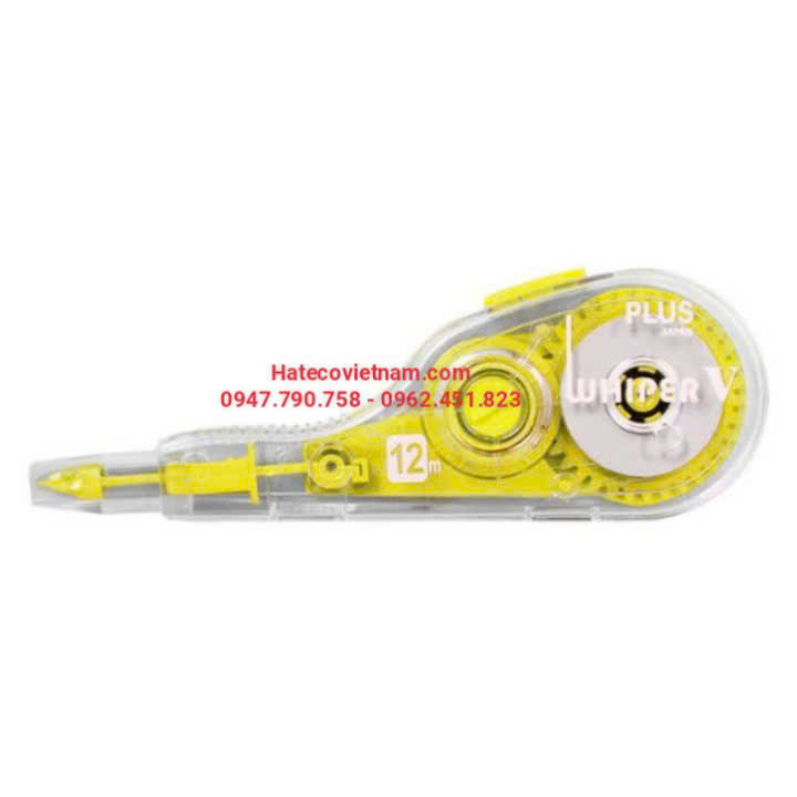 BĂNG XÓA PLUS 12M WH105T(1 CÁI) - XÓA KÉO - XÓA BĂNG HÀNG CHÍNH HÃNG