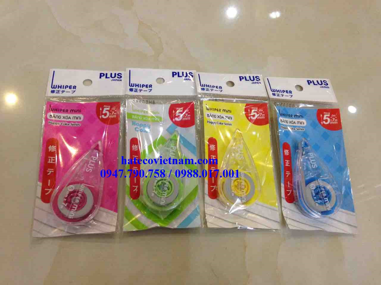 BĂNG XÓA PLUS 7M WH505 (1 CHẾC) - XÓA KÉO - XÓA BĂNG