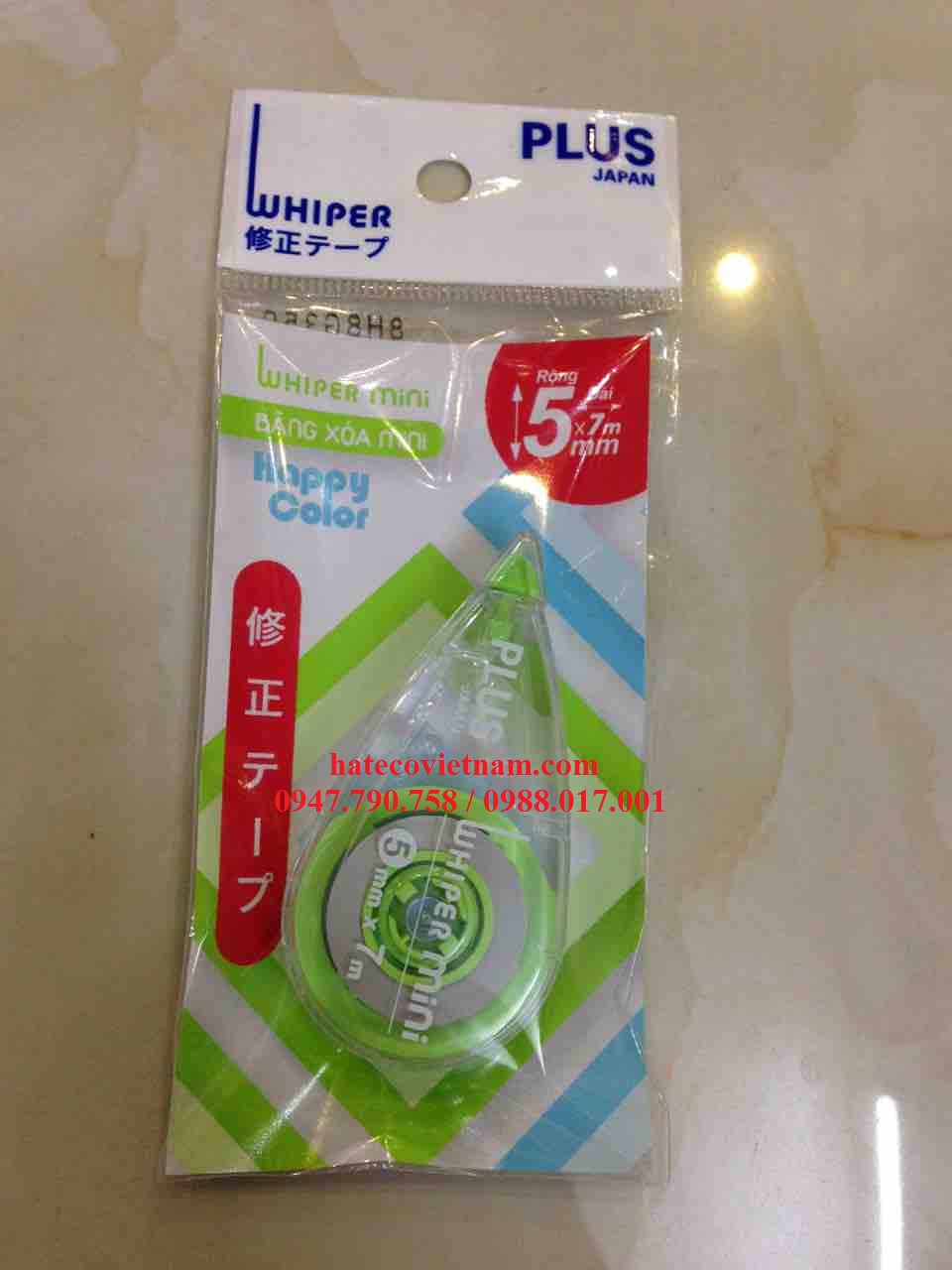 BĂNG XÓA PLUS 7M WH505 (1 CHẾC) - XÓA KÉO - XÓA BĂNG