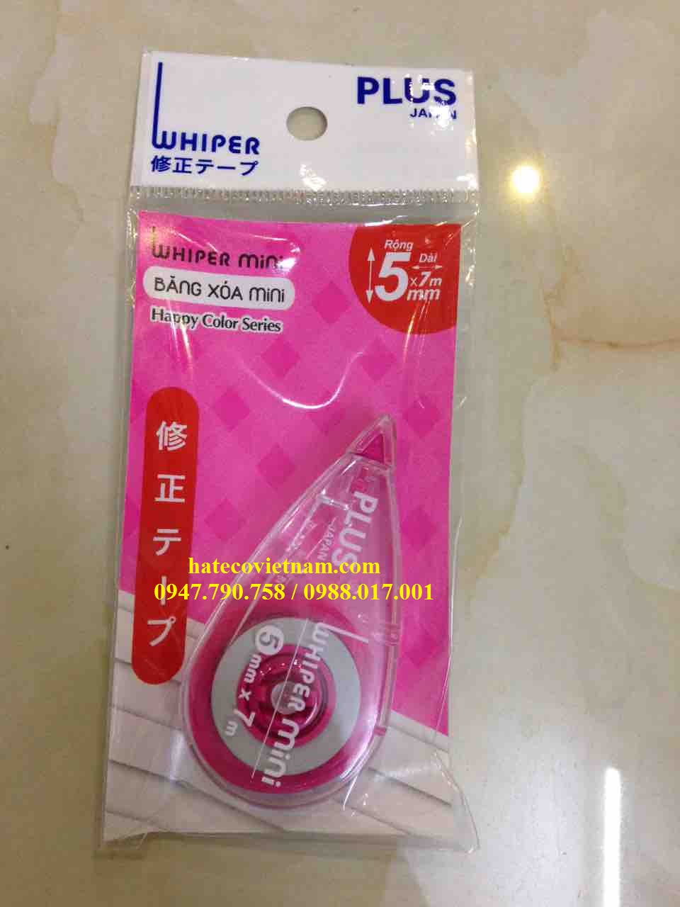 BĂNG XÓA PLUS 7M WH505 (1 CHẾC) - XÓA KÉO - XÓA BĂNG