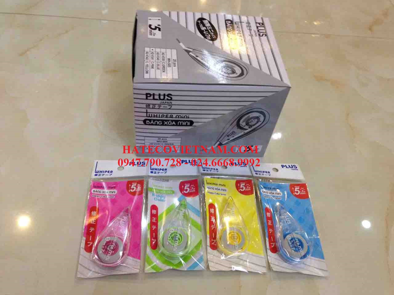 BĂNG XÓA PLUS 7M WH505 (1 CHẾC) - XÓA KÉO - XÓA BĂNG