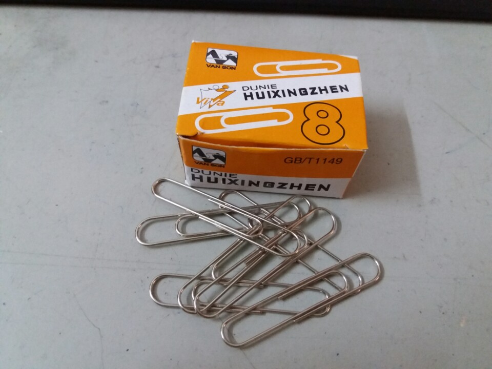 Ghim vòng C82 - Ghim cài tròn to kẹp tài liệu (hàng loại 1) sáng bóng