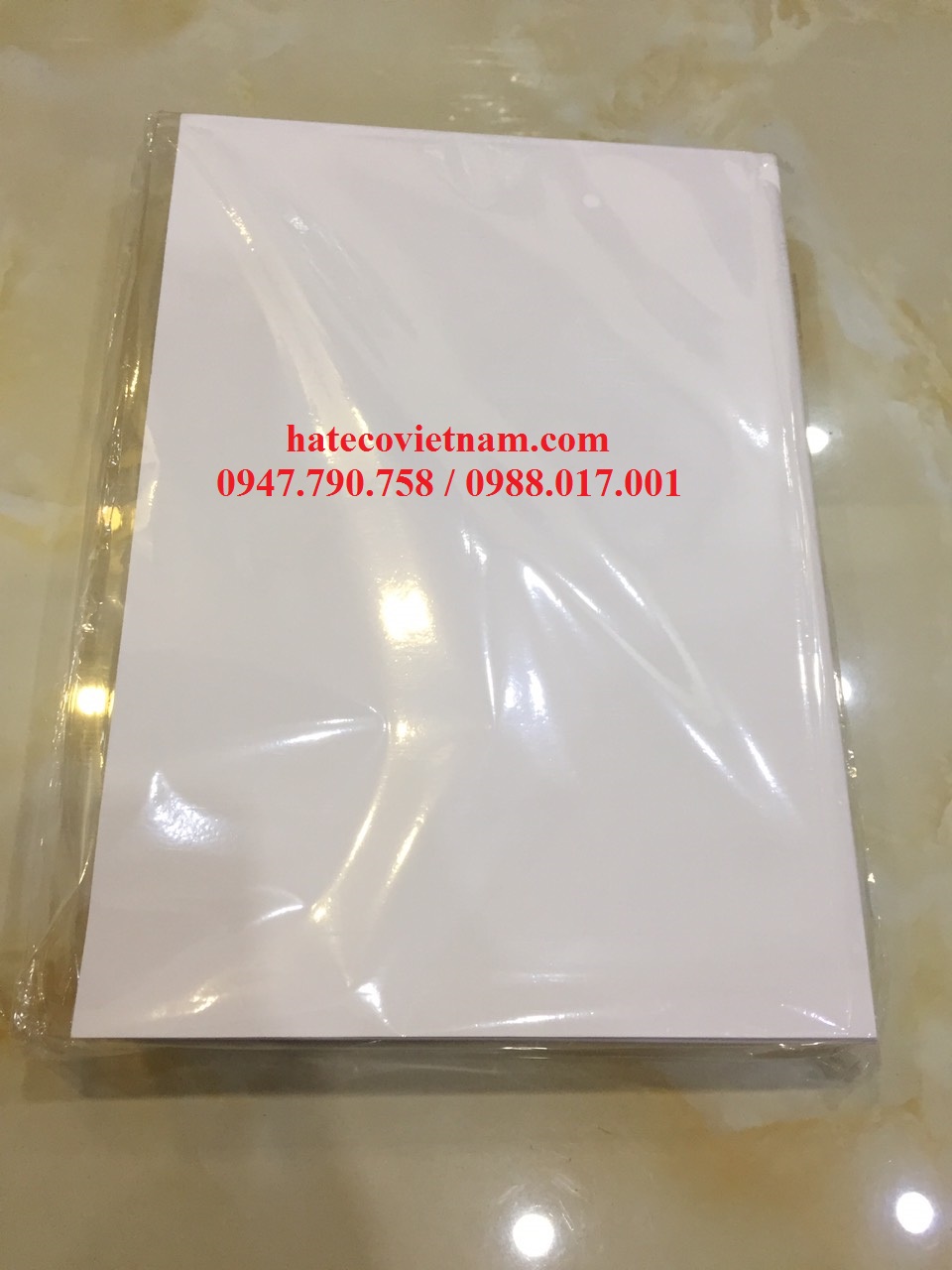 Giấy Cacbon A4 (ram 500 tờ/màu) - Giấy in hóa đơn KHÔNG DÙNG GIẤY THAN