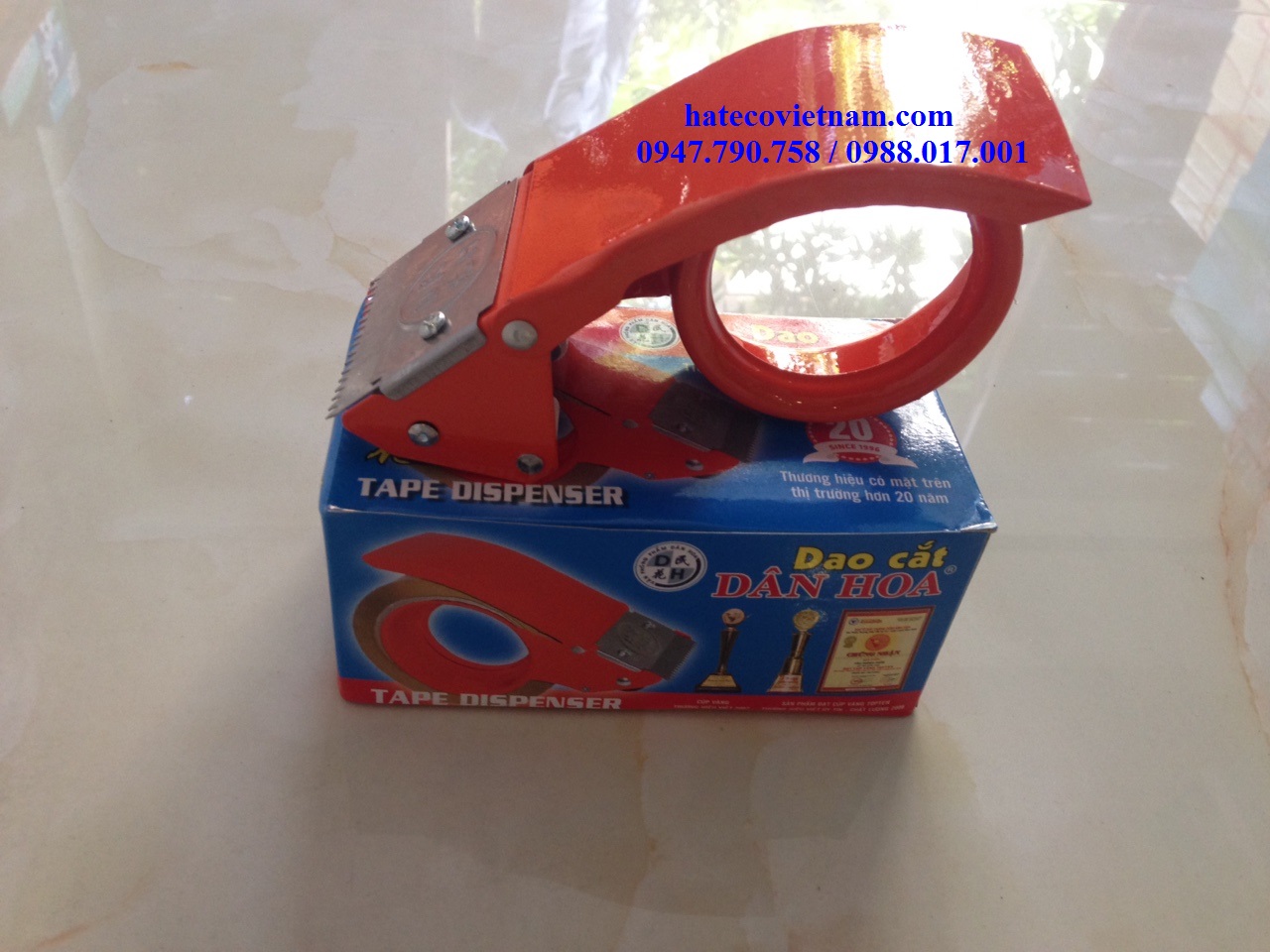 CẮT BĂNG DÍNH CẦM TAY 5F DÂN HOA - DAO CẮT DÁN THÙNG CARTON