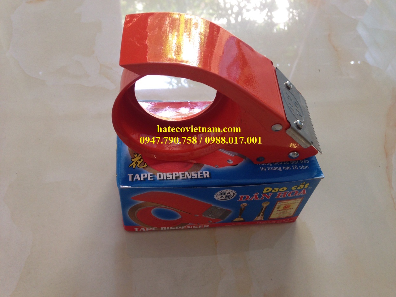 CẮT BĂNG DÍNH CẦM TAY 5F DÂN HOA - DAO CẮT DÁN THÙNG CARTON