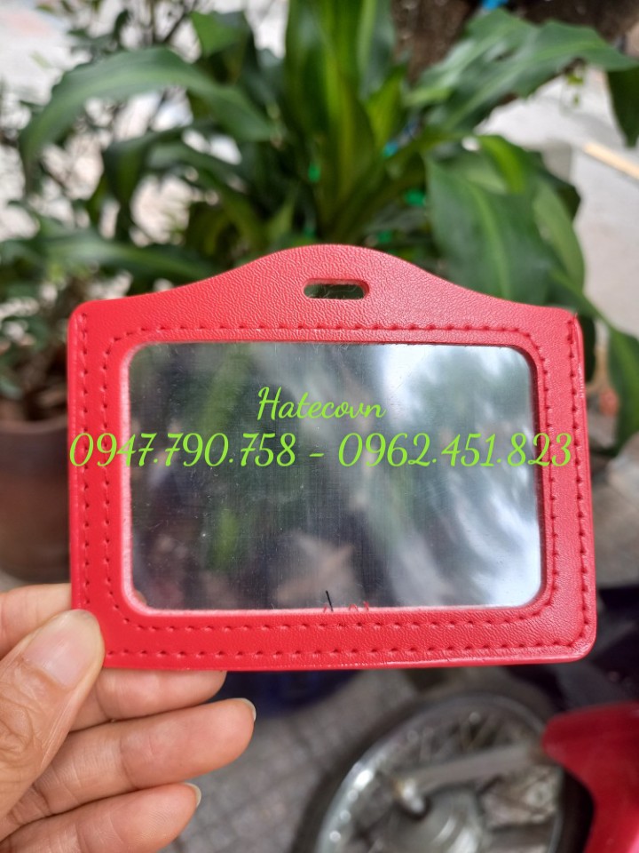 BAO THẺ DA CÁC LOẠI 1 MẶT 2 MẶT - MẶT THẺ DA