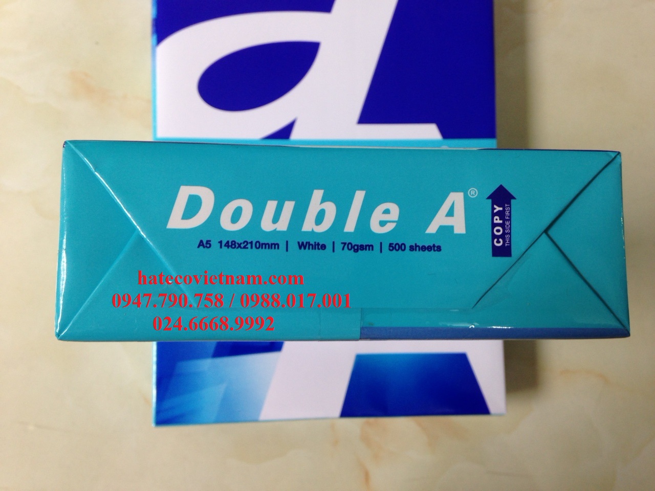 GIẤY DOUBLE A A5 ĐỊNH LƯỢNG 70GSM - GIẤY IN - GIẤY A4 HÀNG CHÍNH HÃNG THÁI LAN