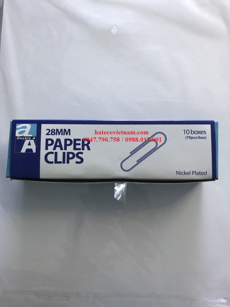 Ghim vòng C28 DoubleA - Kẹp giấy đầu tròn - Ghim cài