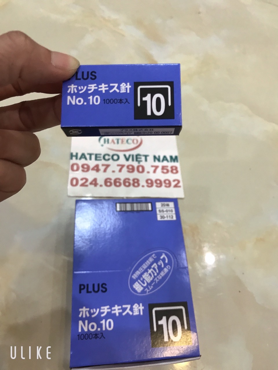 Đạn ghim số 10 Plus (HÀNG CHÍNH HÃNG) - Đinh ghim - Ghim bấm số 10