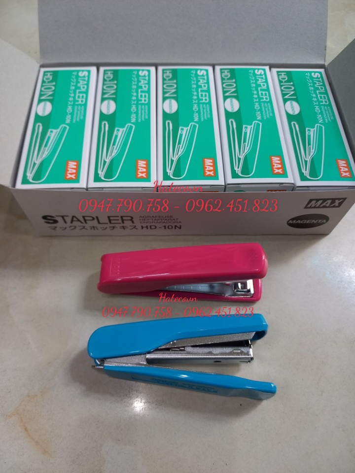 DẬP GHIM SỐ 10 MAX HD-10N, CHÍNH HÃNG - GHIM BẤM NHẬT BẢN