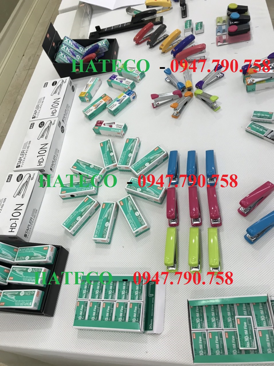 DẬP GHIM SỐ 10 MAX HD-10N, CHÍNH HÃNG - GHIM BẤM NHẬT BẢN