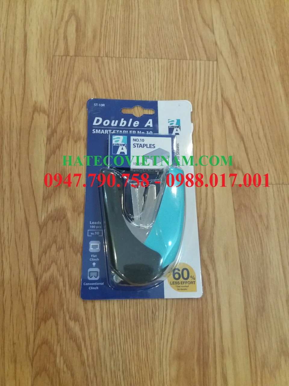 DẬP GHIM TRỢ LỰC DOUBLE A THÁI LAN ST10R, 30 TỜ - DẬP THÔNG MINH HÀNG CHÍNH HÃNG