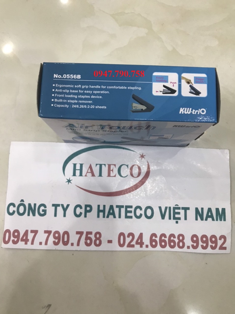 DẬP GHIM TRỢ LỰC SỐ 3 KW - TRIO 0556B - DẬP THÔNG MINH (TRỢ LỰC 60%)