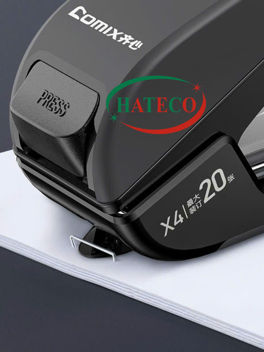 Dập ghim trợ lực số 3 Comix X4 002301 (dập được 40 tờ) - Dập ghim thông minh HÀNG CHÍNH HÃNG