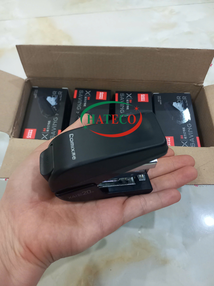 Dập ghim trợ lực số 3 Comix X4 002301 (dập được 40 tờ) - Dập ghim thông minh HÀNG CHÍNH HÃNG