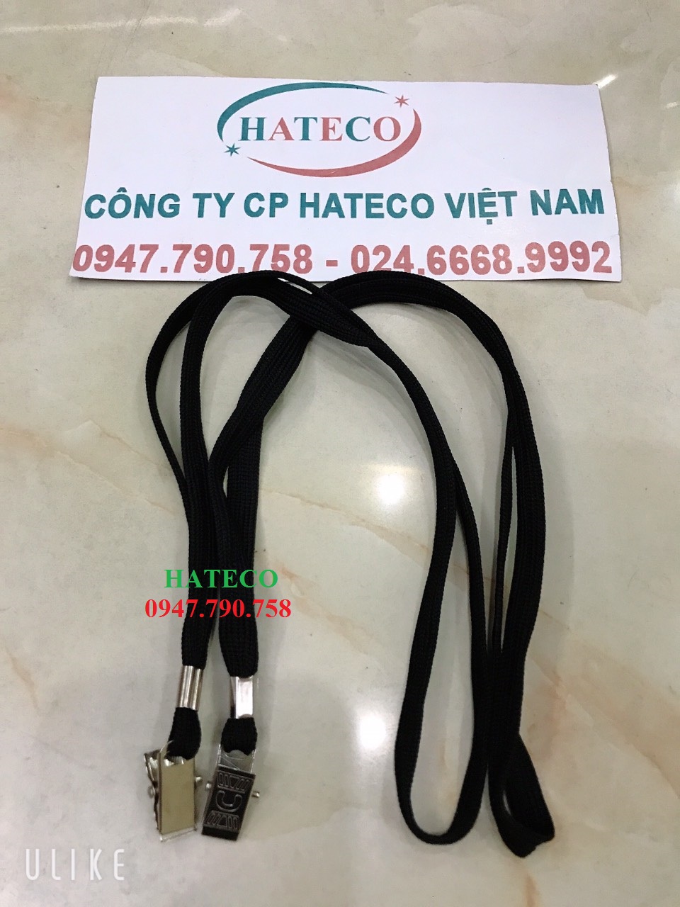 DÂY ĐEO THẺ DÂY DÙ KẸP SẮT MÀU XANH/ NÂU/ ĐEN (loại 1) - DÂY ĐEO THẺ HỌC SINH, SINH VIÊN