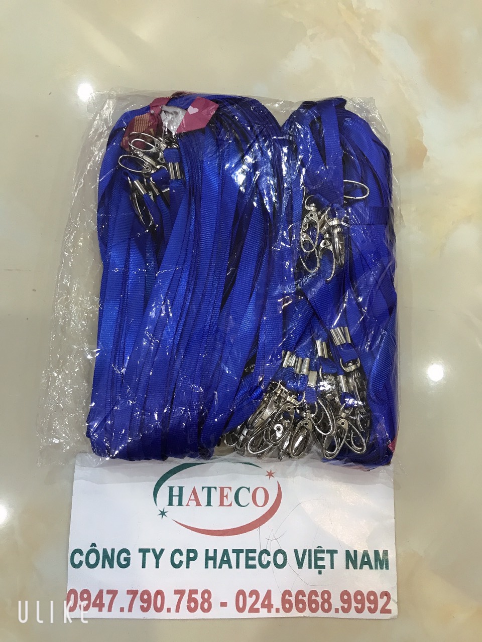 DÂY ĐEO THẺ LỤA MÓC SẮT bản rộng 1cm (loại 1) - DÂY ĐEO THẺ HỌC SINH, SINH VIÊN