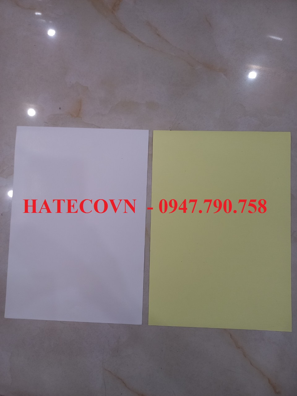 GIẤY DECAN/ ĐỀ CAN A4 ĐẾ VÀNG - GIẤY DECAL THÁI - GIẤY DECAN (TẬP 100 TỜ)