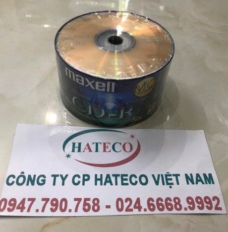 ĐĨA CD Trắng Maxell - Đĩa trắng CD Maxell (52X - 700MB - 80MIN) Loại tốt