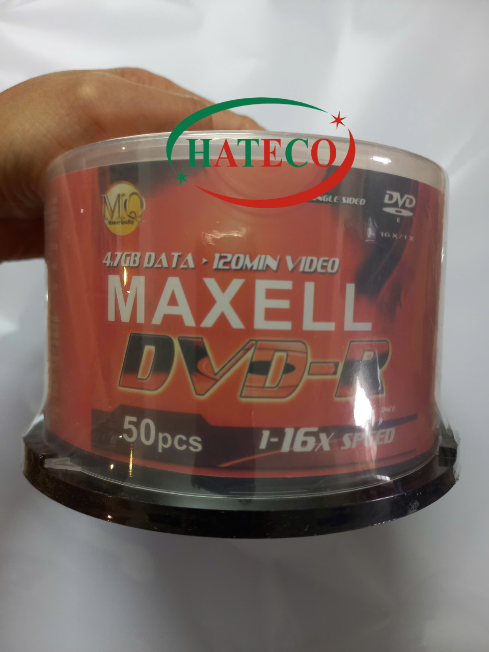 ĐĨA DVD Trắng Maxell 4.7GB 16x Loại tốt - DVDMaxell tốt - DVD hộp 50 Đĩa dvd