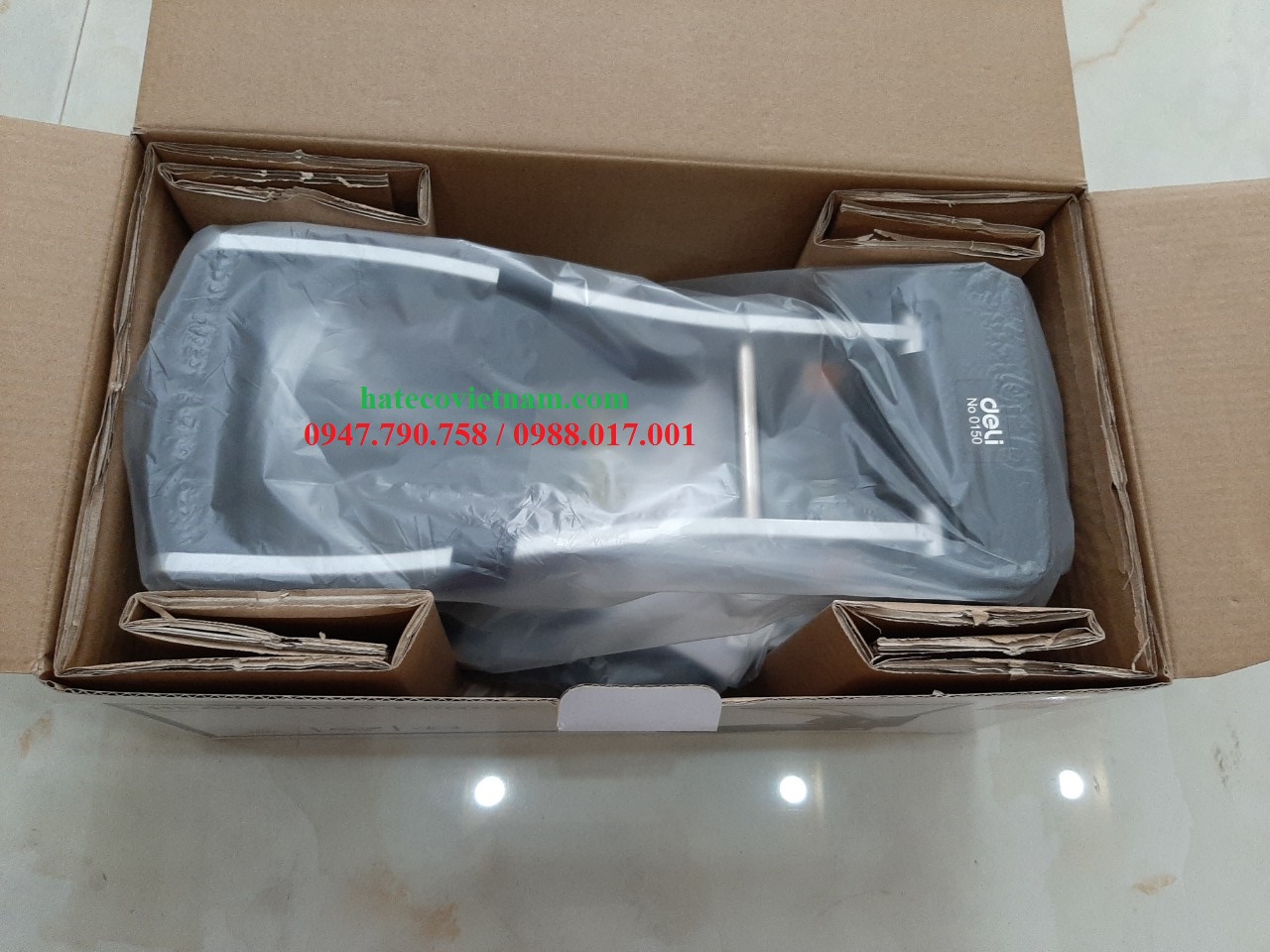 MÁY ĐỤC LỖ 150 TỜ DELI 0150( ĐỤC LỖ 0150 DELI) HÀNG CHÍNH HÃNG DẬP 2 LỖ 0150