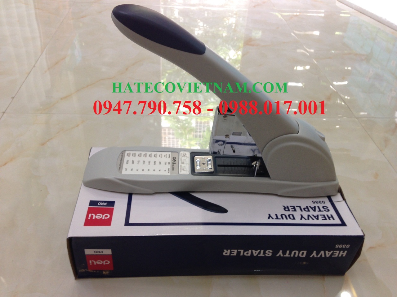 DẬP GHIM ĐẠI DELI 0395 (240 TỜ) - BẤM GHIM HÀNG CHÍNH HÃNG