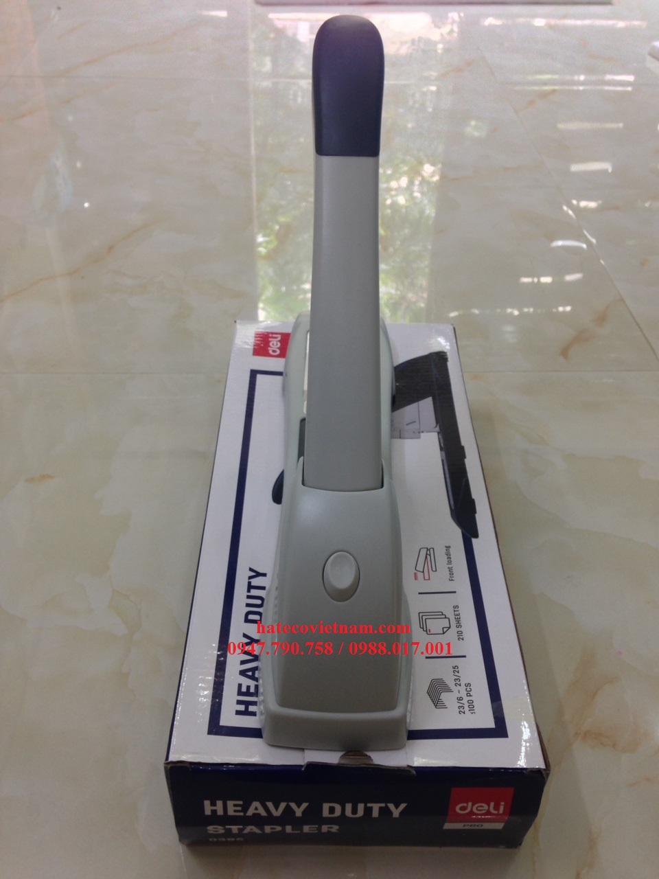 DẬP GHIM ĐẠI DELI 0395 (240 TỜ) - BẤM GHIM HÀNG CHÍNH HÃNG