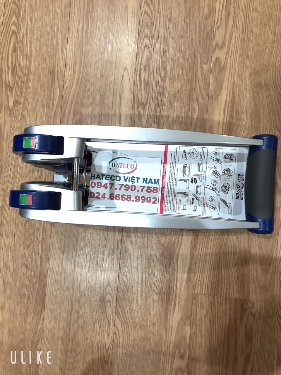 ĐỤC LỖ KW-TRIO 9550 - BẤM 2 LỖ SIÊU TRỢ LỰC KW-TRIO 9550 HÀNG CHÍNH HÃNG