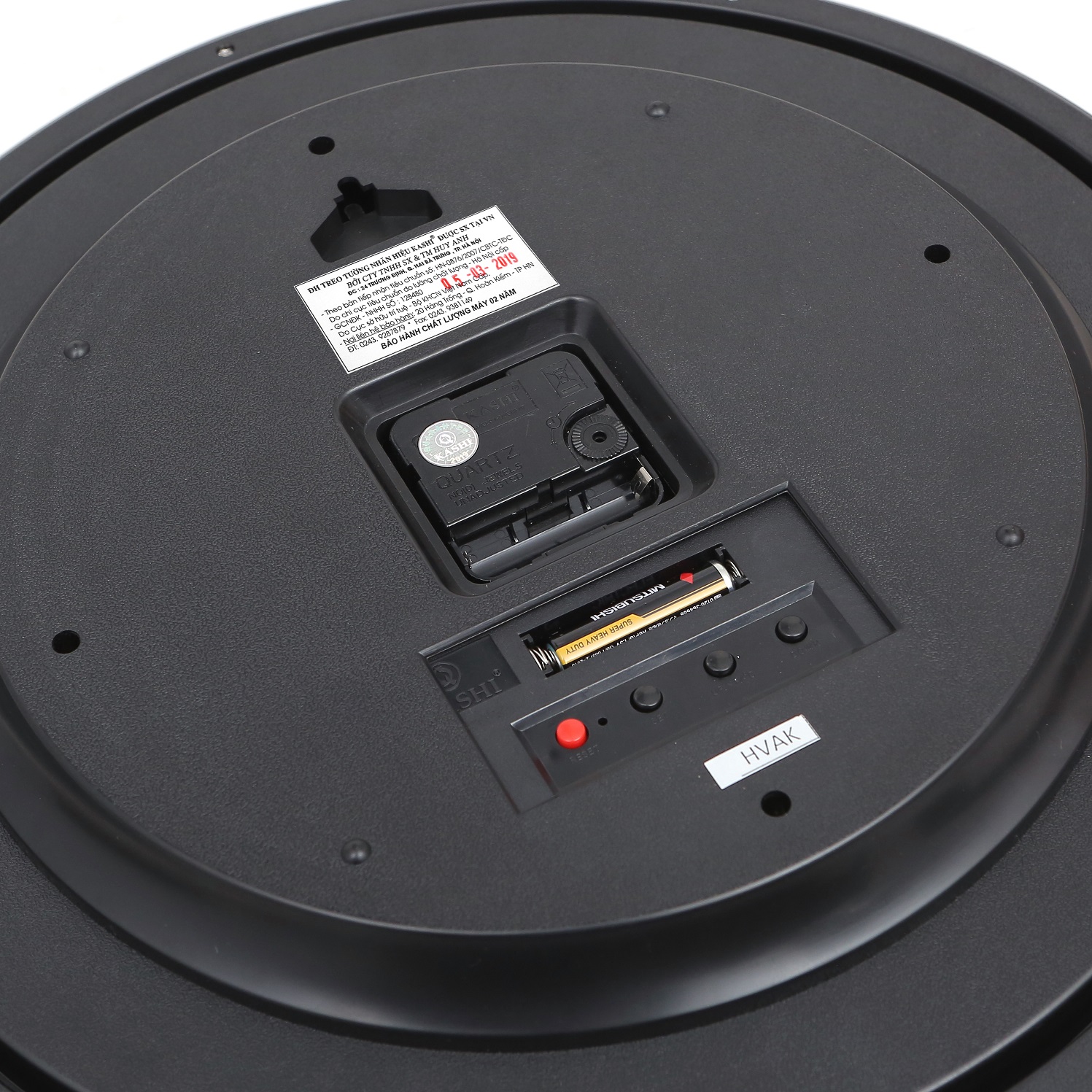 ĐỒNG HỒ TREO TƯỜNG CHÍNH HÃNG KASHI K72 - GIÁ RẺ - BẢO HÀNH CHÍNH HÃNG